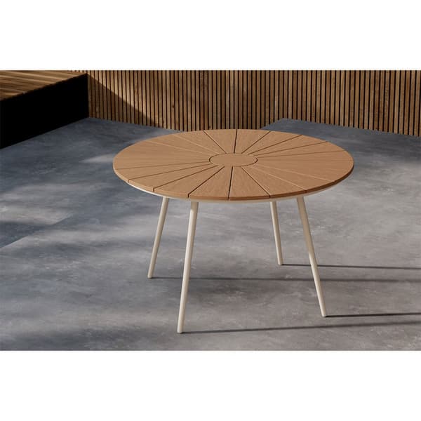 San Vito hagebord Ø120cm beige.