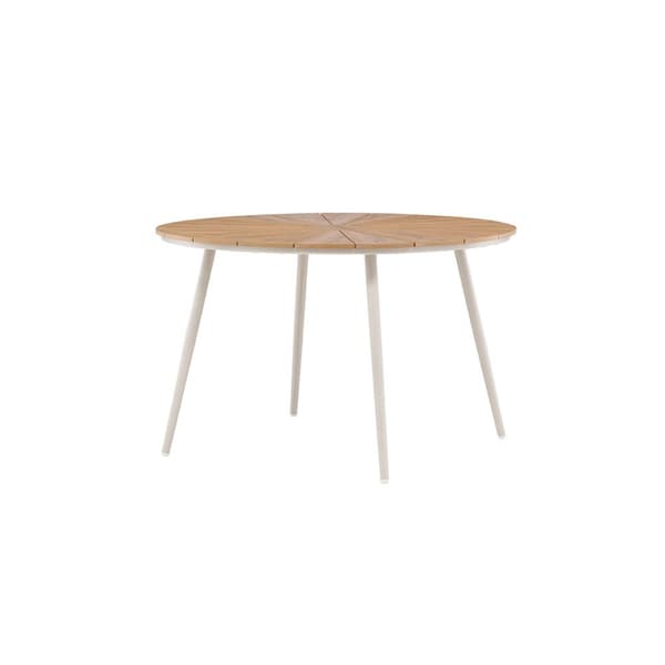 San Vito hagebord Ø120cm beige.