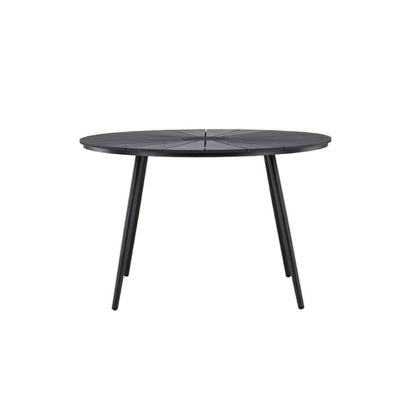 San Vito hagebord Ø120cm svart.