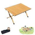 Miniatyrbillede 1 af 2: Bærbar Sammenklappelig Campingbord, Letvægtsdesign, 150KG Belastningsevne, Ideel til Udendørs Brug,B1-90CM