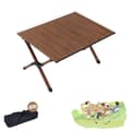Miniatyrbillede 1 af 2: Bærbar Sammenklappelig Campingbord, Letvægtsdesign, 150KG Belastningsevne, Ideel til Udendørs Brug,C1-90CM