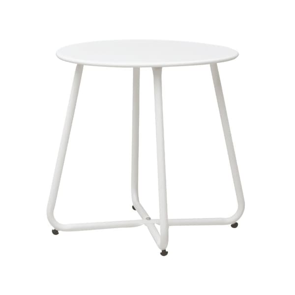 Sofabord, 44,5x44,5x44,5 cm, Hvid