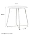 Miniatyrbillede 5 af 11: Sofabord, 44,5x44,5x44,5 cm, Hvid