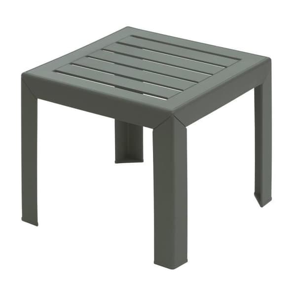 Grosfillex tuintafel Miami PVC 40x40cm wit Grosfillex tuintafel Miami PVC 40x40cm wit