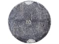 Miniatyrbild 5 av 6: Parasollbas Svart Granit Rostfritt Stål 45 x 45 cm 25 kg Rund Utomhus Parasoll Ställ