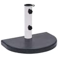 Miniatyrbillede 1 af 7: parasolfod 40x28x4 cm granit sort