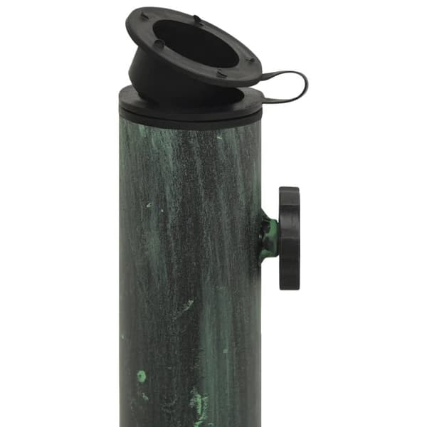 vidaXL parasolfod 44x44x31 cm støbejern grøn -  Parasolfødder