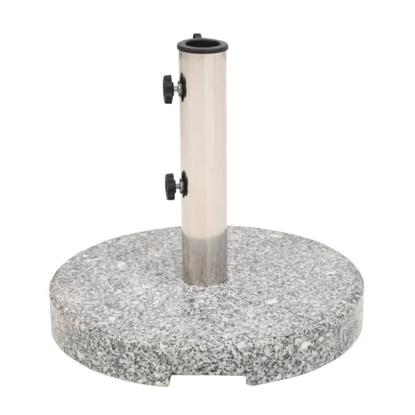 vidaXL Parasollfot granit rund 20 kg -  Parasollfötter