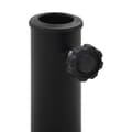 Miniatyrbillede 4 af 7: vidaXL parasolfod halvrund polyresin 15 kg sort -  Parasolfødder
