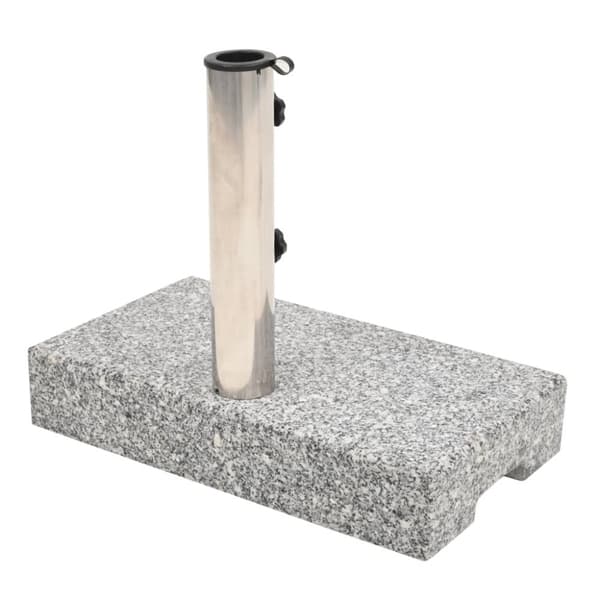 vidaXL Aurinkovarjon Alusta Graniitti Suorakaide 25 kg -  Päivänvarjojalustat