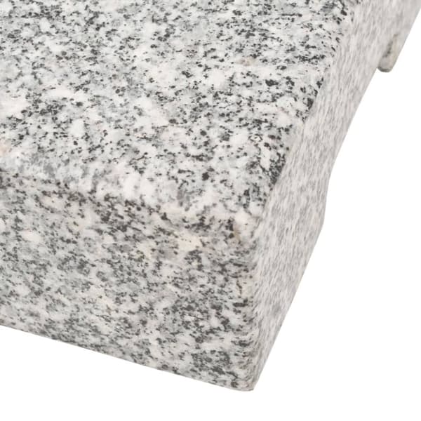 vidaXL Aurinkovarjon Alusta Graniitti Suorakaide 25 kg -  Päivänvarjojalustat