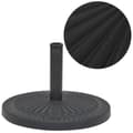 Miniatyrbillede 2 af 8: vidaXL parasolfod resin rund sort 14 kg -  Parasolfødder