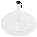 Miniatyrbillede 4 af 9: vidaXL parasolfod 45x45x30 cm støbejern hvid -  Parasolfødder