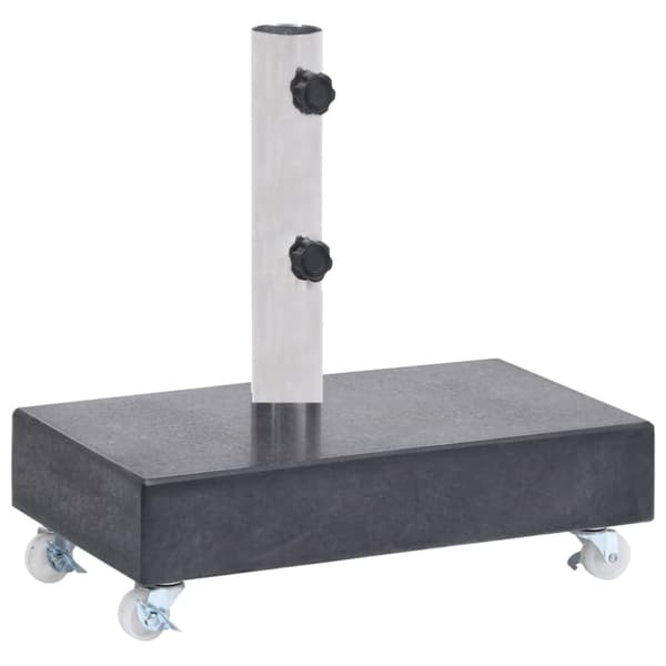 vidaXL Parasollfot svart 45x25x8 cm granit -  Parasollfötter