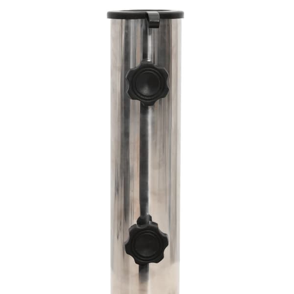 The Living Store parasolfod granit 30 kg rund sort - Parasolfødder