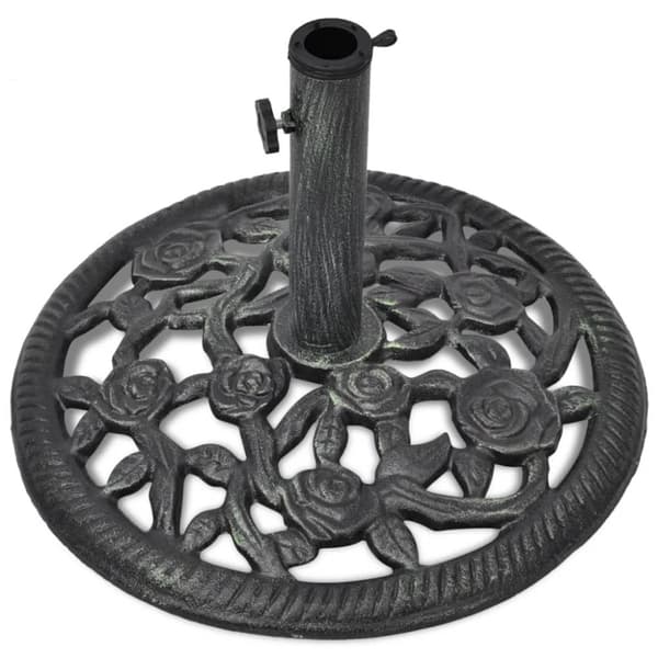 The Living Store Parasollfot gjutjärn 12 kg 48 cm -  Parasollfötter