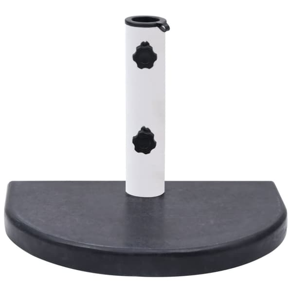 The Living Store parasolfod 40x28x4 cm granit sort -  Parasolfødder