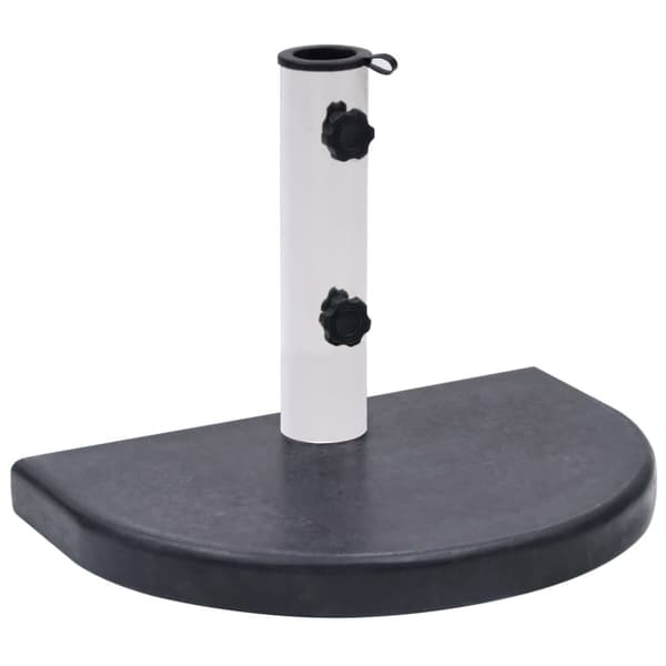 The Living Store parasolfod 40x28x4 cm granit sort -  Parasolfødder