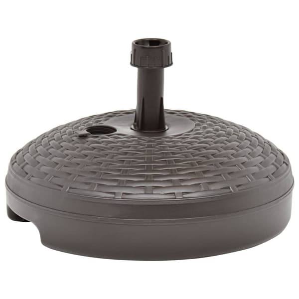 The Living Store Parasollfot sand/vattenfylld 20 L brun plastrotting -  Parasollfötter
