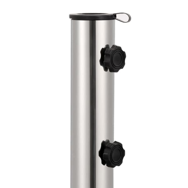 The Living Store Parasollfot granit 30 kg fyrkantig grå -  Parasollfötter
