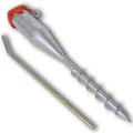Miniatyrbillede 2 af 6: The Living Store parasolholder 55 cm galvaniseret stål -  Parasolfødder