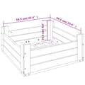 Pikkukuva 11 / 11: The Living Store Aurinkovarjojalustan suoja hunajanruskea täysi mänty -  Päivänvarjojalustat