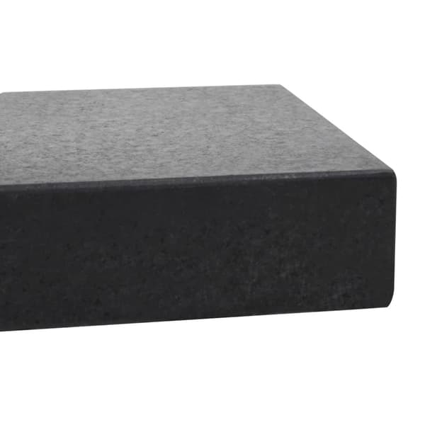 Parasollfötter - Living Parasollfot granit 25 kg rektangulär svart