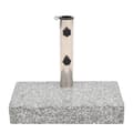 Miniatyrbillede 5 af 9: Parasolfødder - Living parasolfod granit rektangulær 25 kg