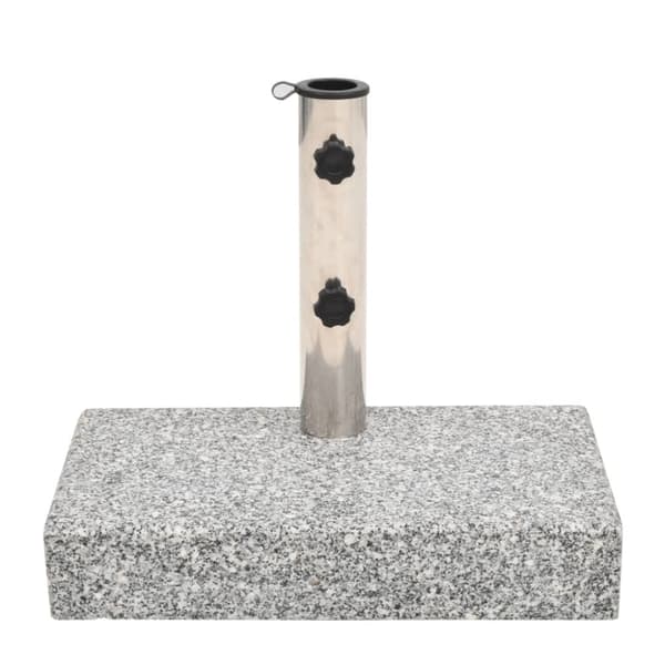Parasolfødder - Living parasolfod granit rektangulær 25 kg