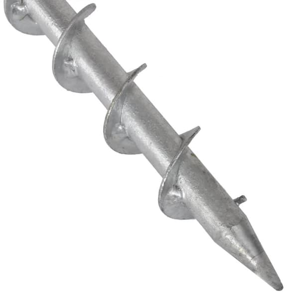 Parasolfødder - Living parasolholder 55 cm galvaniseret stål