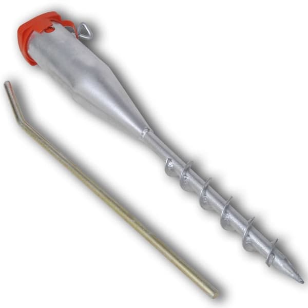 Parasolfødder - Living parasolholder 55 cm galvaniseret stål