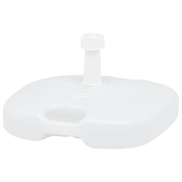 Parasollfot sand/vattenfylld 16 L vit plast - Parasollfot - Parasollfötter - Home & Living