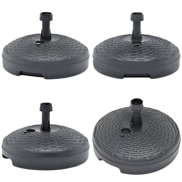 Parasollfot sand/vattenfylld 20 L antracit plastrotting - Parasollfot - Parasollfötter - Home & Living