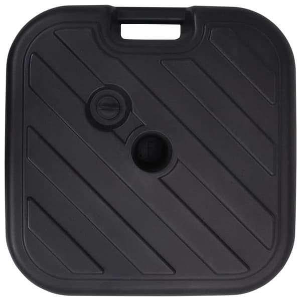 Parasolfod 24 l sand- eller vandfyld sort - Parasolfod - Parasolfødder - Home & Living