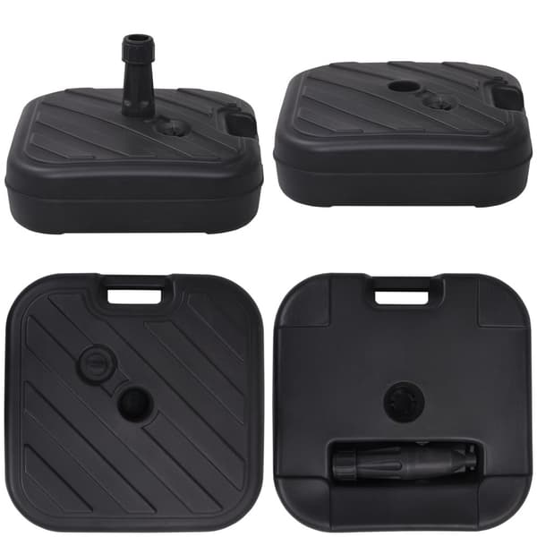Parasollfot sand/vattenfylld 24 L svart - Parasollfot - Parasollfötter - Home & Living
