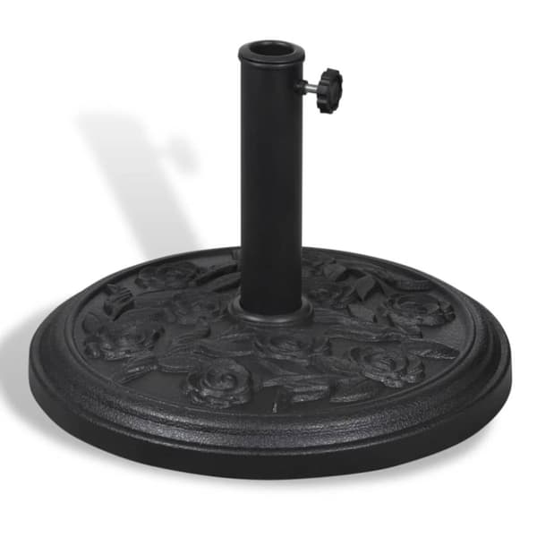 Baser runde sort - Parasol Stativ - Parasol Stativer - Home & Living