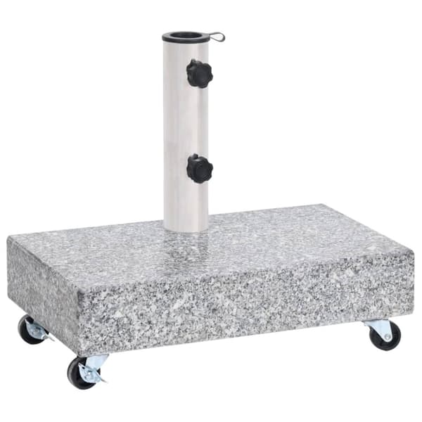 Parasolfod 45x25x8,3 cm granit lysegrå - Parasolfod - Parasolfødder - Home & Living