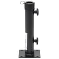 Miniatyrbillede 2 af 7: parasolholder til Ø38/48 mm stang stål matsort