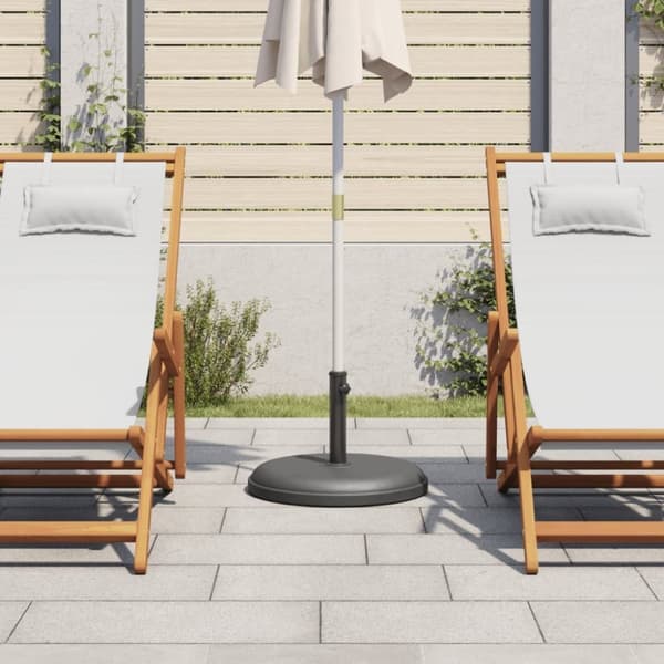 vidaXL Aurinkovarjon jalusta Ø32/35/38 mm tangolle 25 kg pyöreä