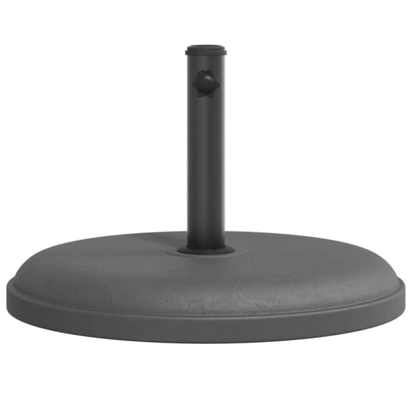 vidaXL Aurinkovarjon jalusta Ø32/35/38 mm tangolle 25 kg pyöreä