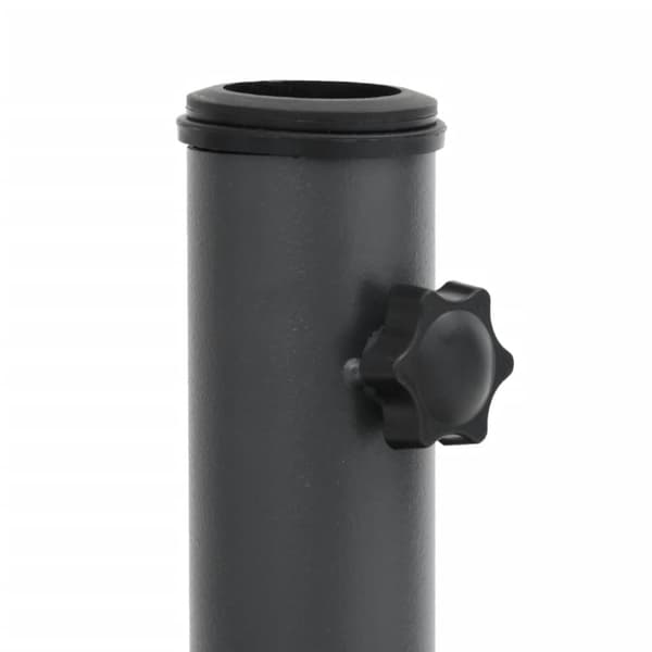 vidaXL Parasollfot for Ø32/35/38 mm stenger 15 kg rund