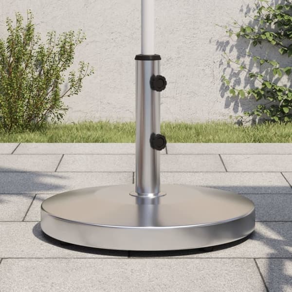 vidaXL Parasollfot for Ø32/38/48 mm stenger 25 kg rund