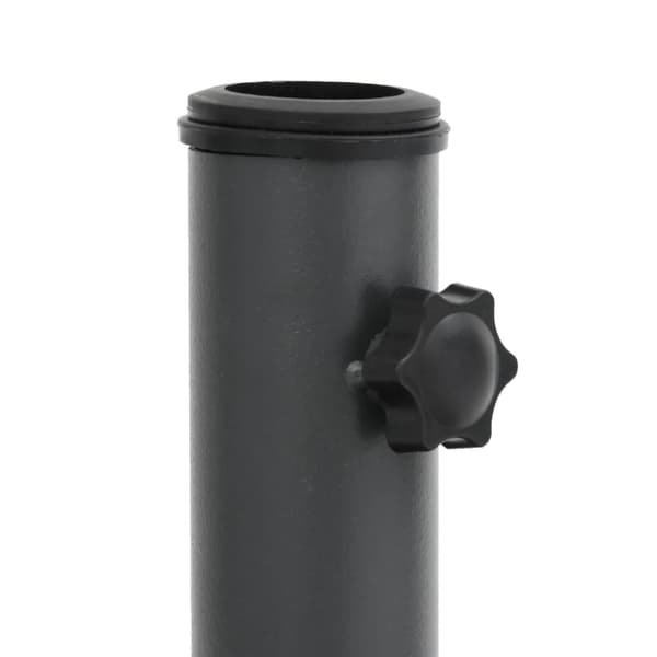 vidaXL Parasollfot for Ø32/35/38 mm stenger 15 kg rund