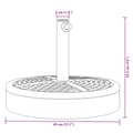Miniatyrbillede 8 af 8: parasolfod til Ø38/48 mm stænger 25 kg rund