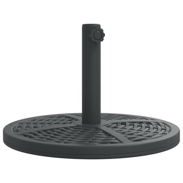 Parasollfot för Ø38 / 48 mm stolpar 12 kg rund