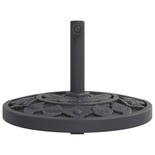Aurinkovarjon jalusta Ø38 / 48 mm tangolle 9 kg puolipyöreä