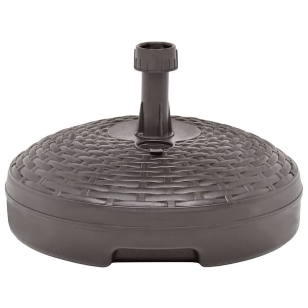 Parasollfot sand/vattenfylld 20 L brun plastrotting