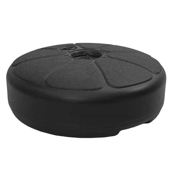 Parasollfot sand/vattenfylld 15 L svart