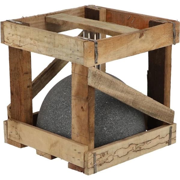Skärmfot granit 11 kg mörkgrå