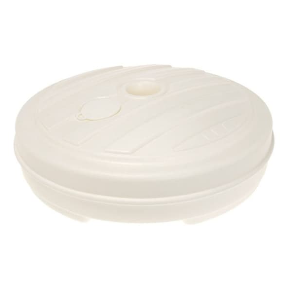 Parasollbas - EDA - Diam. 43 cm - Vit - Robust polyeten